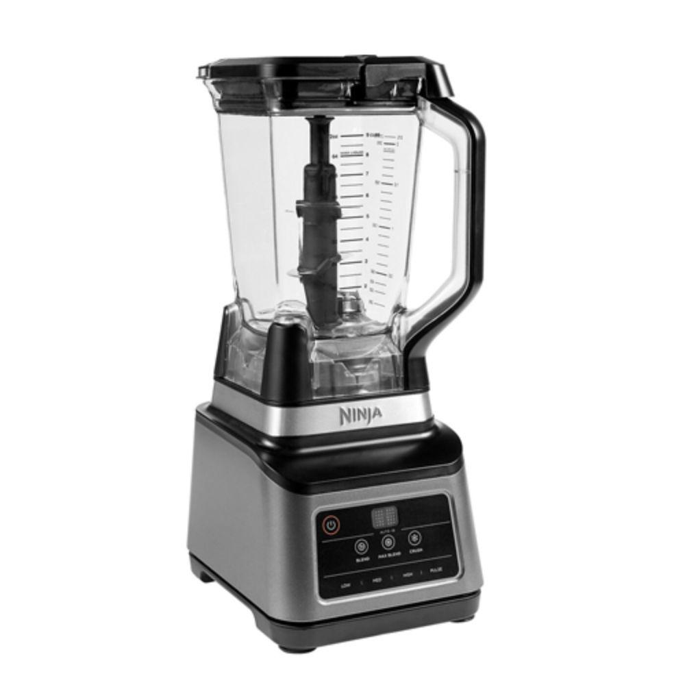 Ninja 2-in-1 Blender with Auto-IQ Technology, 1200W Power, 2.1L Jug, Black & Silver - Perfect for Smoothies, Sauces, and More