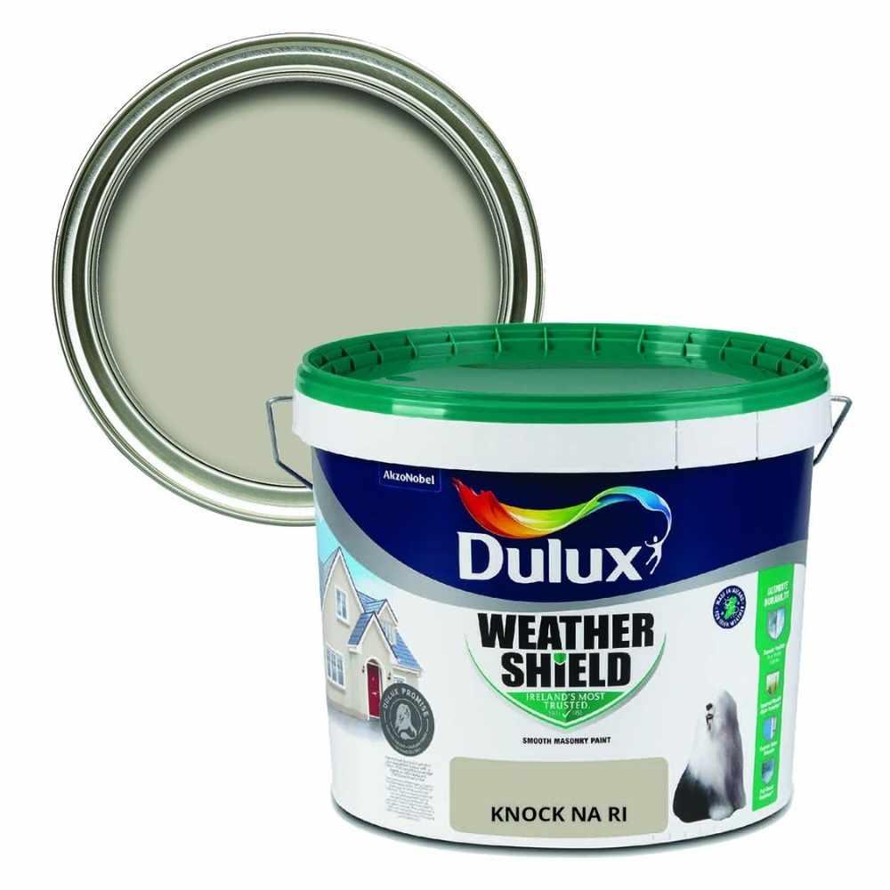 Dulux Weathershield Masonry Paint Knock Na Ri 10L - Ultimate Durability
