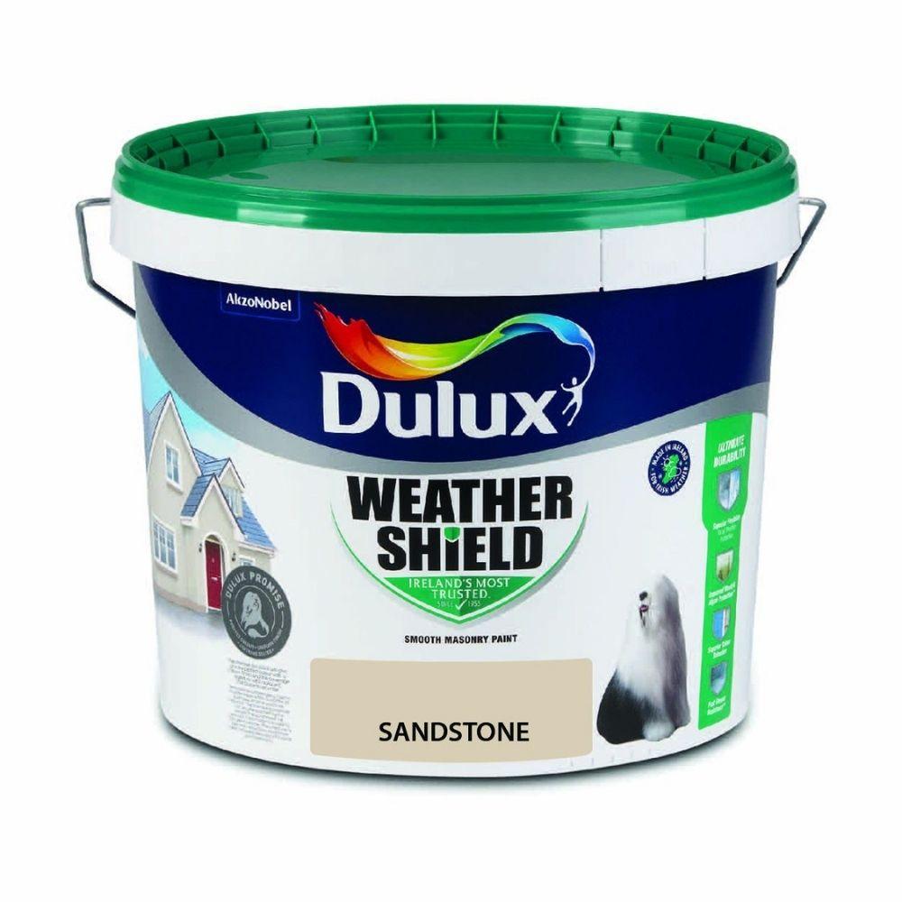 Dulux Weathershield Masonry Paint Rugged Shore 10L Exterior Use Opaque