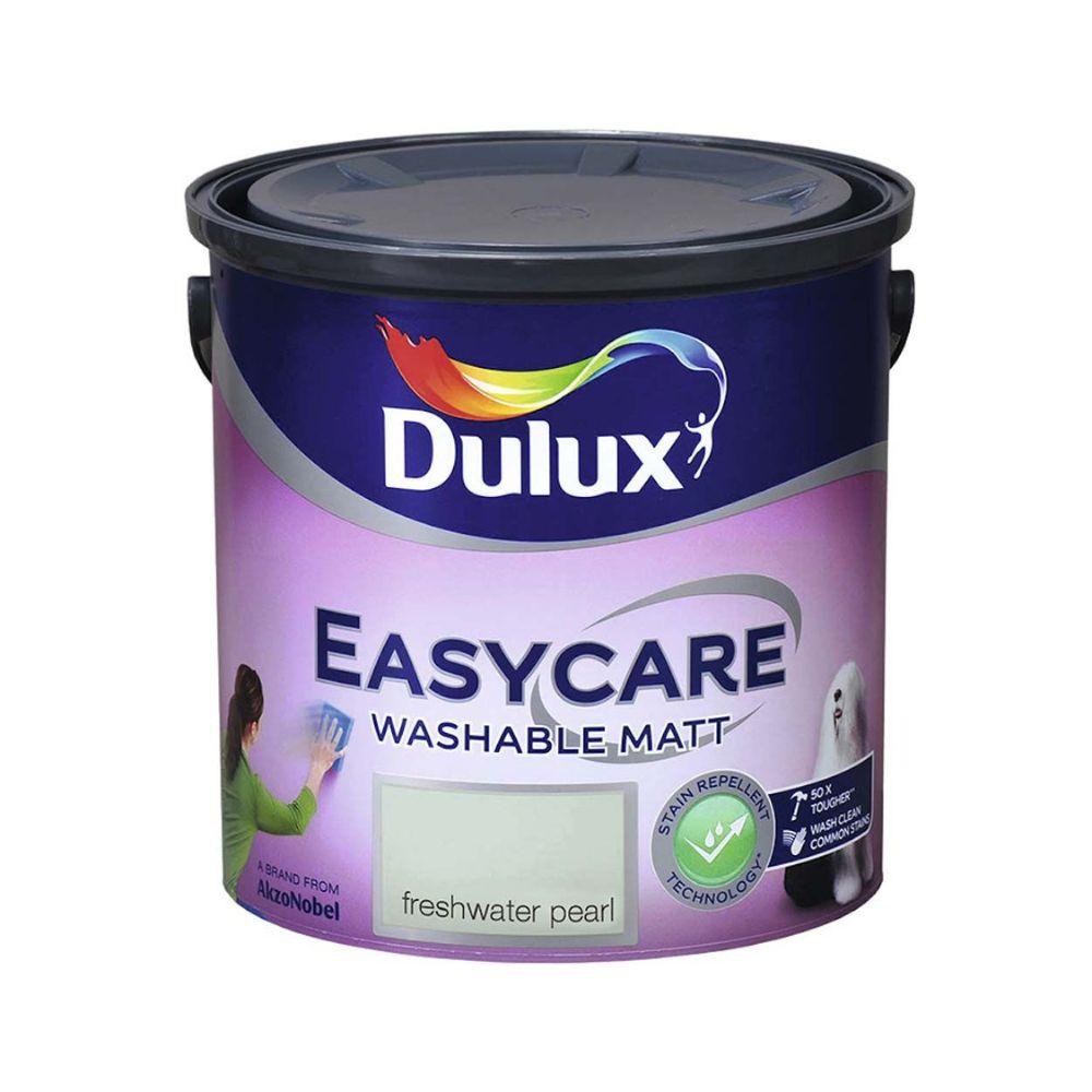 Dulux Easycare Washable Matt Freshwater Pearl Paint - Size 2.5 Litre