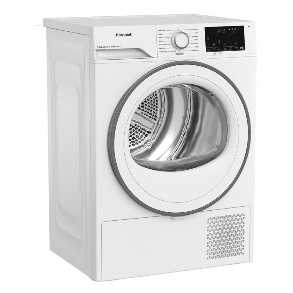 Hotpoint Heat Pump Tumble Dryer 8kg - White with Digital Display