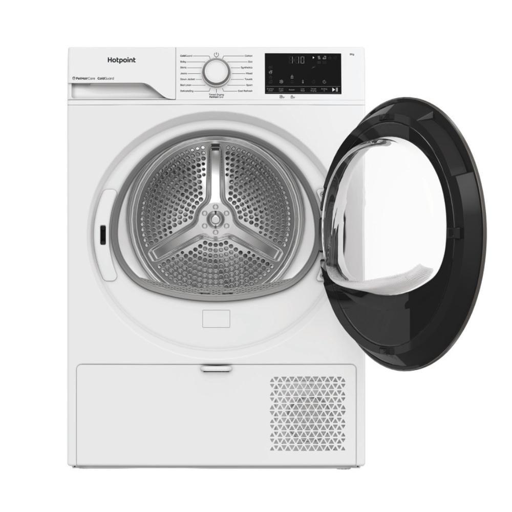Hotpoint Heat Pump Tumble Dryer 8kg - White with Digital Display