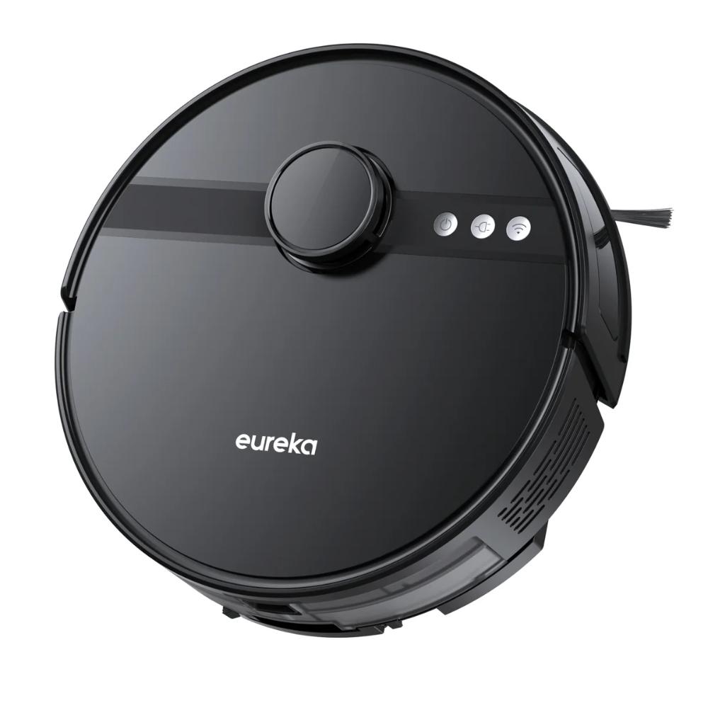 Eureka Robot Vacuum Black 5000Pa Suction Power LDS Navigation Smart Control