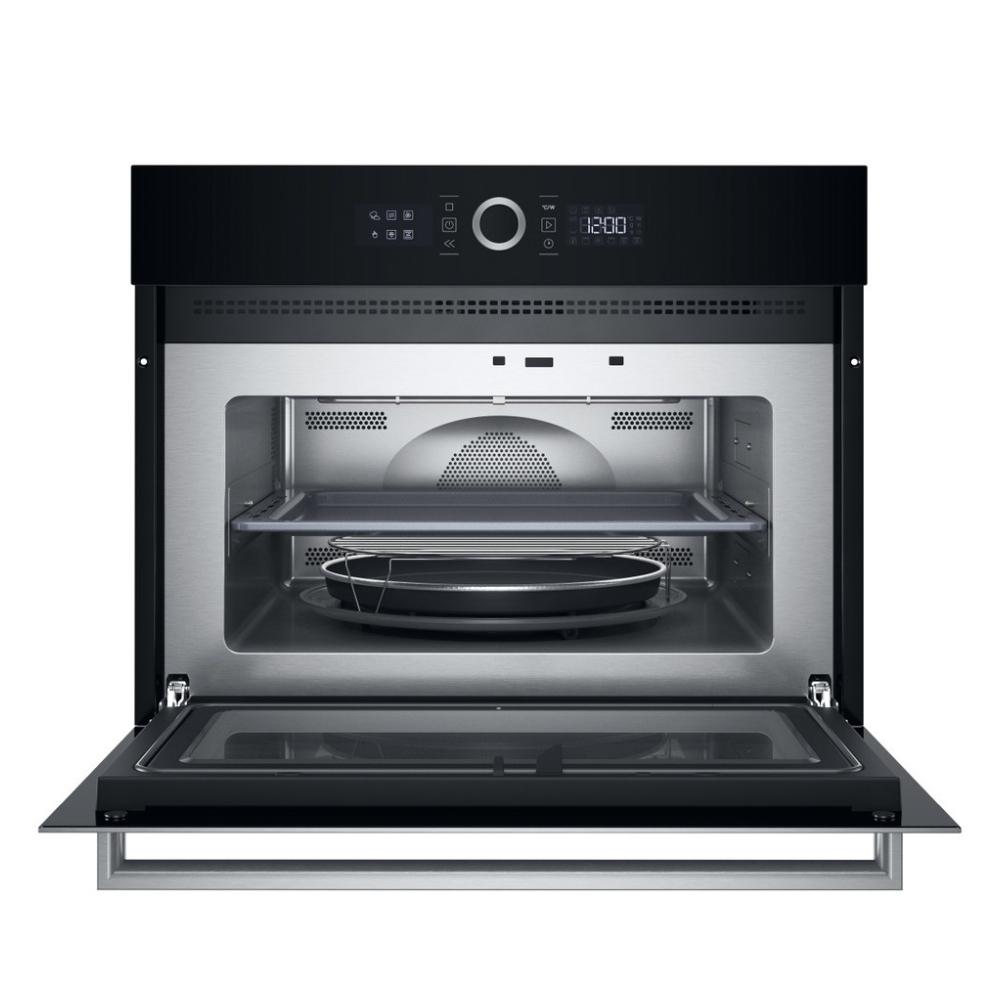 Hotpoint Built-In Microwave Oven - Black, Silver, Digital Display - Inox