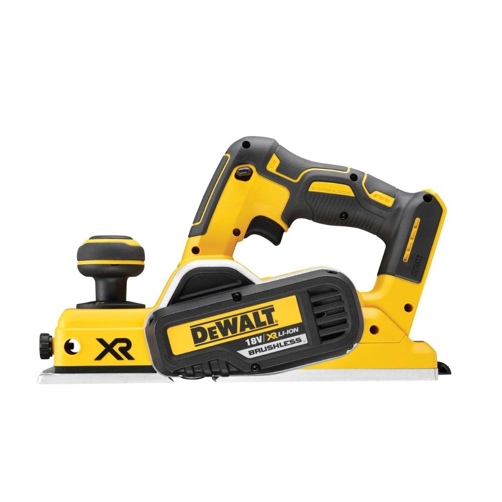DeWALT DCP580N Wood Planer 18V Brushless Motor 82 mm Planer Width 2.0 mm Max Cut Depth