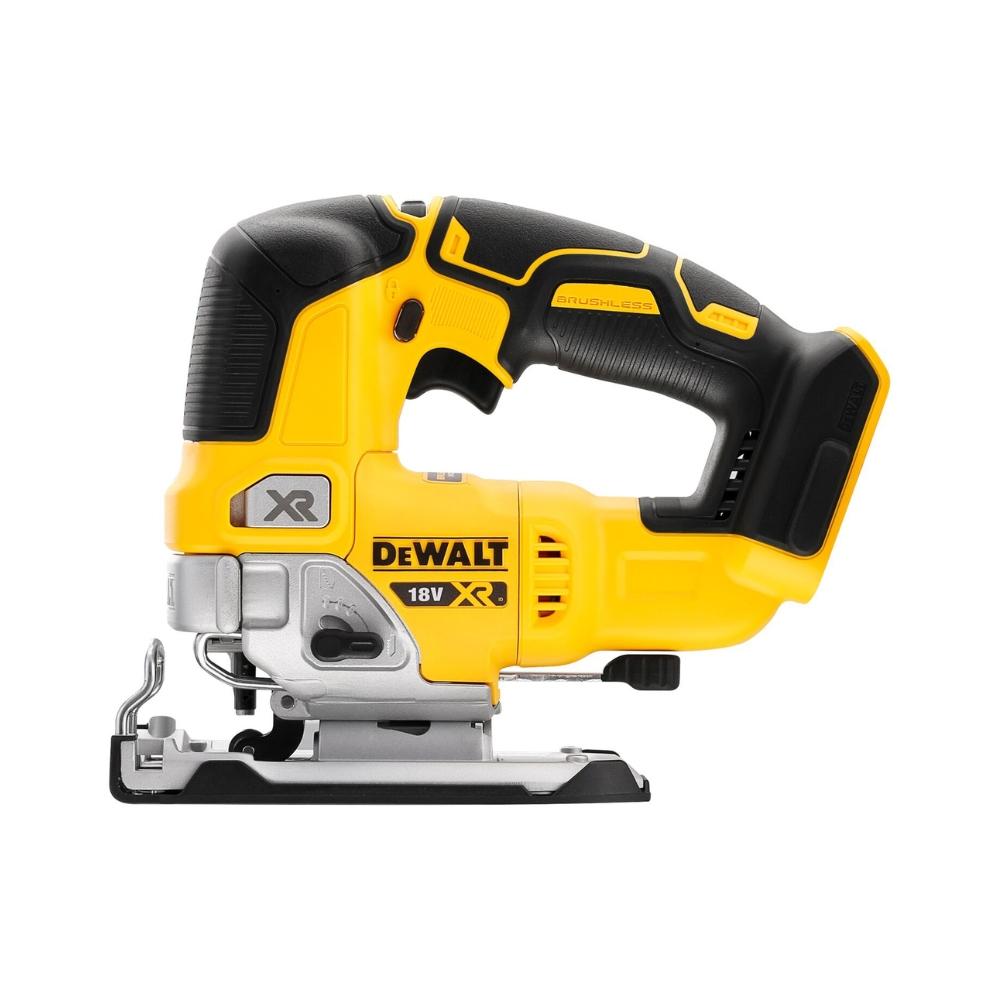 Dewalt DCS334N 18V XR Brushless Top Handle Jigsaw Bare Unit with LED worklight, Dust blower, Variable speed trigger