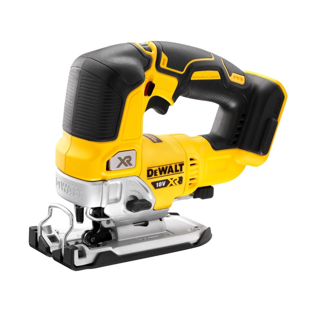 Dewalt DCS334N 18V XR Brushless Top Handle Jigsaw Bare Unit with LED worklight, Dust blower, Variable speed trigger