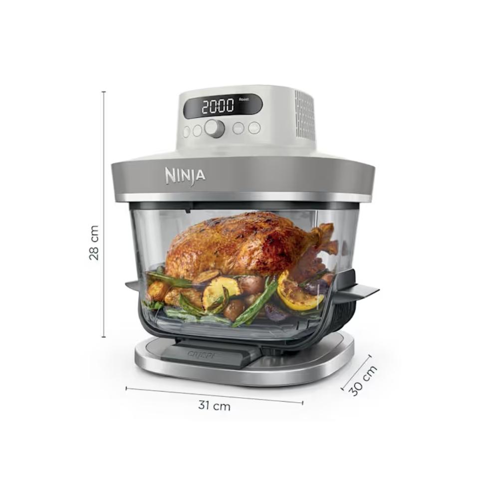 Ninja CRISPi Pro XL 7-in-1 Glass Air Fryer Bone 5.7L Capacity