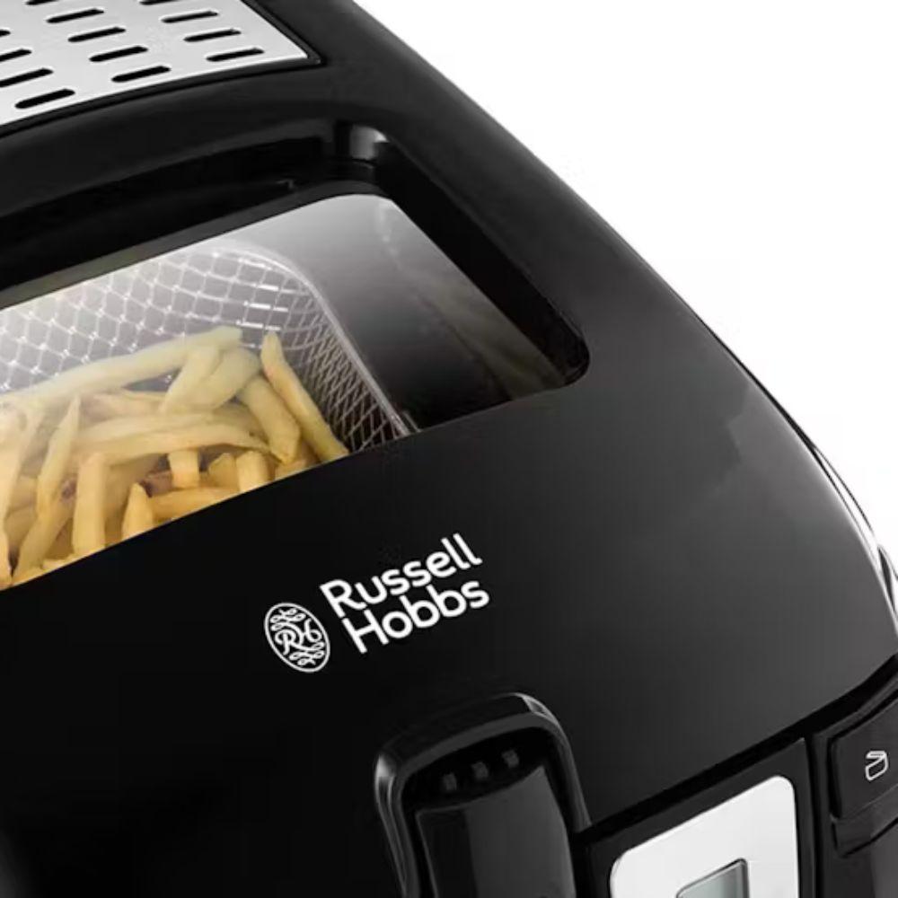 Russell Hobbs Digital Deep Fryer - Black 3.3L Capacity with Digital Timer and Observation Window