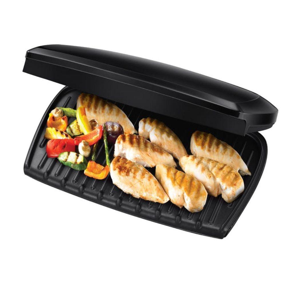 George Foreman Grill Black L 25820 Non-Stick Speedy Heat Up
