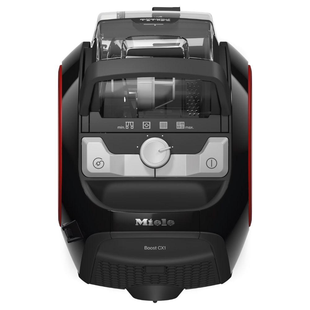 Miele Boost CX1 Bagless Vacuum Cleaner - Black & Red | Cylinder, Telescopic Tube