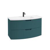 Arc 100cm 2 Drawer Wall Hung Vanity Unit image