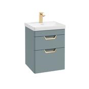 Freya 50cm 2 Drawer Wall Hung Vanity Unit image