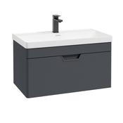 Freya 80cm 1 Drawer Wall Hung Vanity Unit image