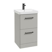 Kora 50cm 2 Drawer Floorstanding Vanity Unit image