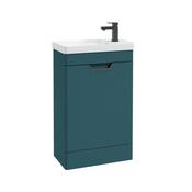 Freya 55cm 1 Door Cloakroom Floor Standing Vanity Unit image