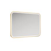 Astrid Beam Illuminated Metal Frame Rectangle 600x800mm Mirror image