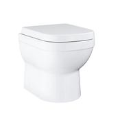 Euro Floor Standing Back to Wall Rimless Pan &amp; Soft Seat Pack image