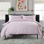The Lyndon Company Gingham Duvet Set - Rose/ White image