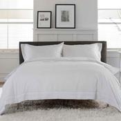 The Lyndon Company Southport Duvet Set - Grey/ White image