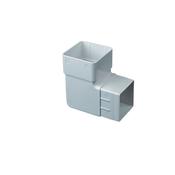 90° White Square Downpipe image