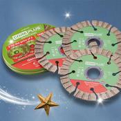 3 Piece 115mm Hybrid GP Diamond Blade Set image