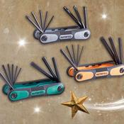 Folding Hexagonal Key Set 3 Piece