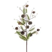Pine &amp; Bauble Pick 60cm