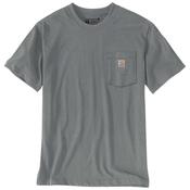 Carhartt Irvine Relaxed 3D Logo T-Shirt - Weather Ash Heather