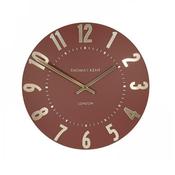 Thomas Kent 12” Mulberry Wall Clock | Auburn image