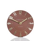 Thomas Kent 6” Arabic Mantle Clock - Auburn image