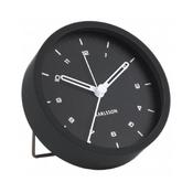 Karlsson Tinge Alarm Clock - Steel Black image