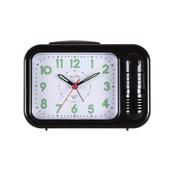 Sonnet Quartz Black Alarm Clock  image