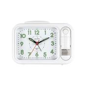 Sonnet Quartz White Alarm Clock  image
