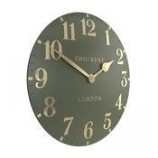 Thomas Kent  20” Arabic Wall Clock - Lichen Green image