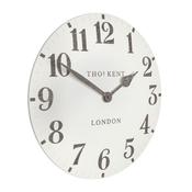 Thomas Kent 12” Arabic Wall Clock - Limestone
