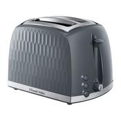 Honeycomb 2 Slice Toaster | Grey image