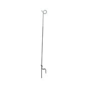 White Metal Pigtail Fence Post 6.5mm image