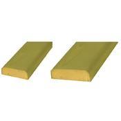 Timber D-Rail 4.8m 100 x 35mm