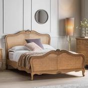 5' Bordeaux Cane Bed Weathered image