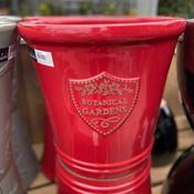 Botanical Planter Red