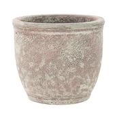 Earthenware Natural Clay Relic Round Pot  image