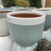 Pelham Planter Grey &amp;White image