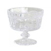 Antoinette Bowl on Foot w/Pearl Edge
