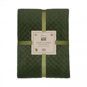 Erin 130x270cm Throw Earth Green