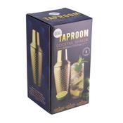 Gold-Coloured Stainless Steel Cocktail Shaker