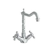 Balmoral Twin Cruciform Kitchen Sink Mixer image