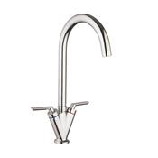 Crieff Twin Cruciform Kitchen Sink Mixer image