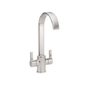 Luss Twin Cruciform Kitchen Sink Mixer image