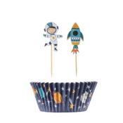 Set Of 48 Space Cases &amp; Toppers image